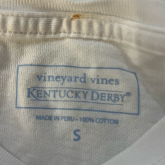 Vineyard Vines Kentucky Derby Long Sleeve Shirt Small - Picture 4 of 4